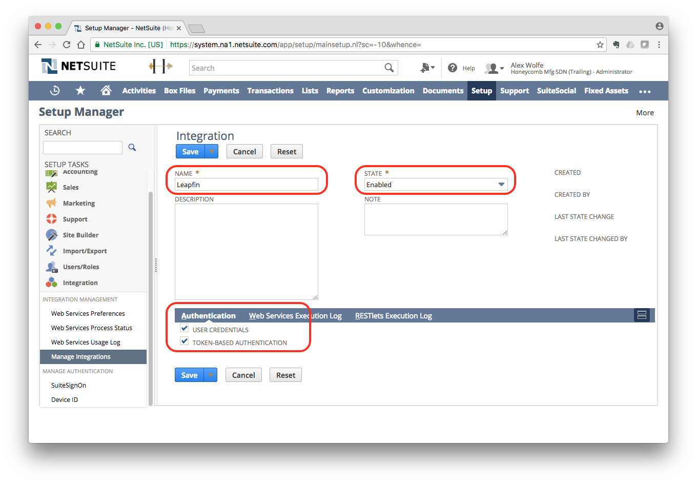 Netsuite Integration Setup Guide